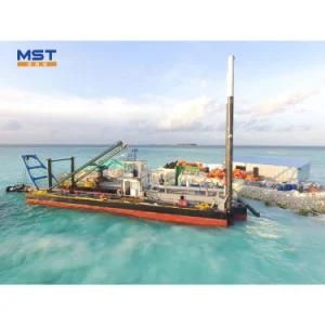 Hydraulic Control Diesel Engine Power Cutter Suction Dredger Machine