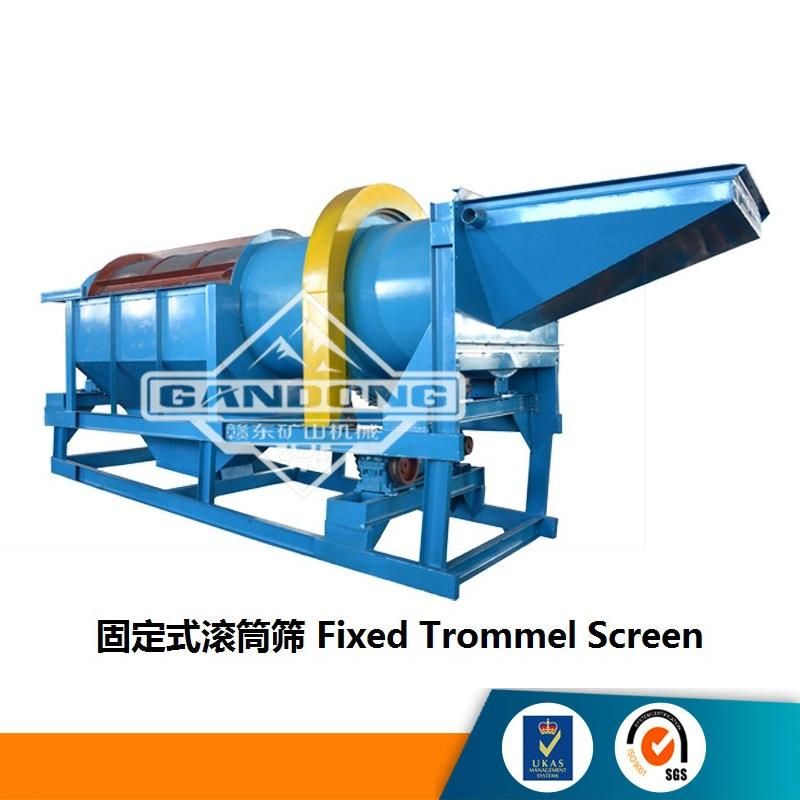 Vibrating Sluice Box for Alluvial Gold Processing Plant Trommel Washing Plant