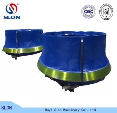 Manganese Casting Sandvik CS660 CS820 Cone Crusher Spare Parts Mantle and Concave
