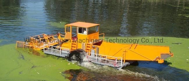 Aquatic Weed Harvester for River Lake and Sea Cleaning Job