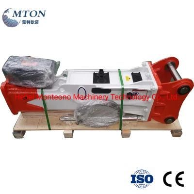 Excavator Demolition Hydraulic Hammer Furukawa Hb40g with CE Certification Concrete ...