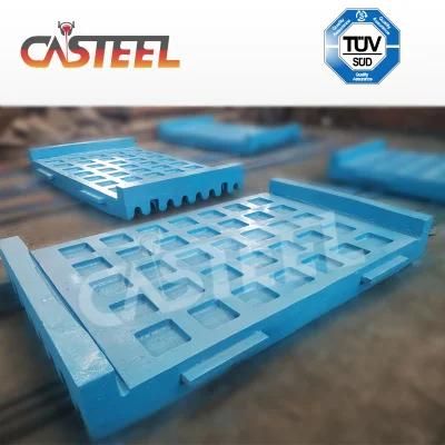 Cj815 Mining Crusher Parts 400.0473/400.0472 Heavy Duty Jaw Die Plates