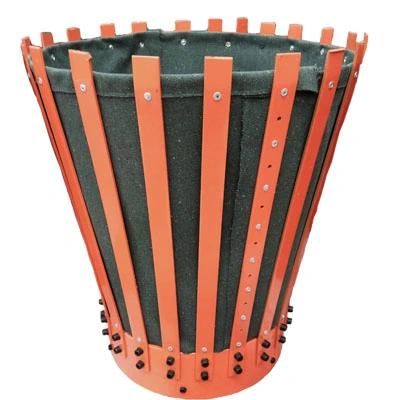 Canvas Cementing Basket for Oilfield Use