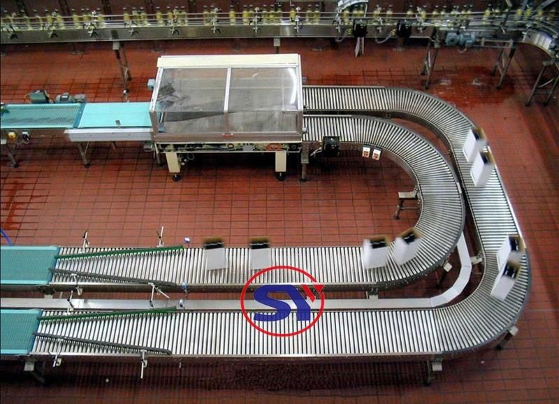 Portable Manual Gravity Roller Conveyor with Worktable