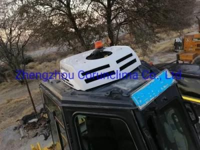 Battery Air Conditioning When Engine Stopped, Engine off, Saving Diesel