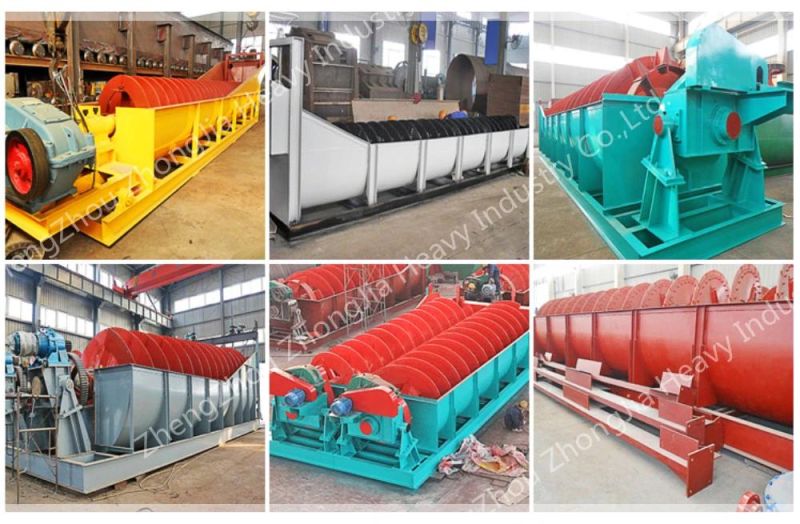 High Weir Spiral Classifier Price for Separating Mineral Material