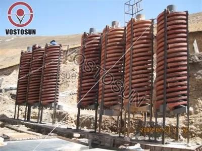 Placer Ore Gravity Separator of Spiral Chute &amp; Screw Chute