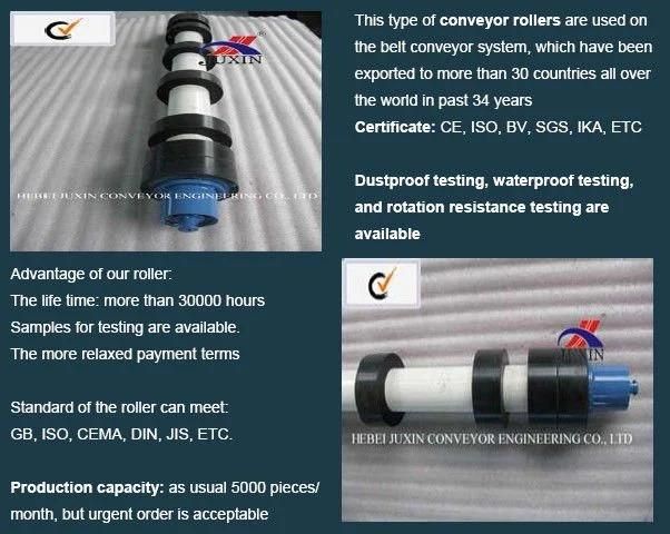 Belt Conveyor Accessory Conveyor Idler Roller with Frame