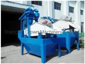 Hot New Products Fine Sand Recycler Recycle Sand Blaster Dual Wheel Sand Washing and ...
