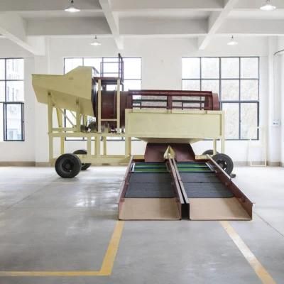 Gold Diamond Tantalite Ore Mobile Washing Processing Plant