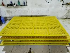 Polyurethane Screen Mesh/ Polyurethane Tensioned Vibrating Screen Panel/ PU Crusher Mesh