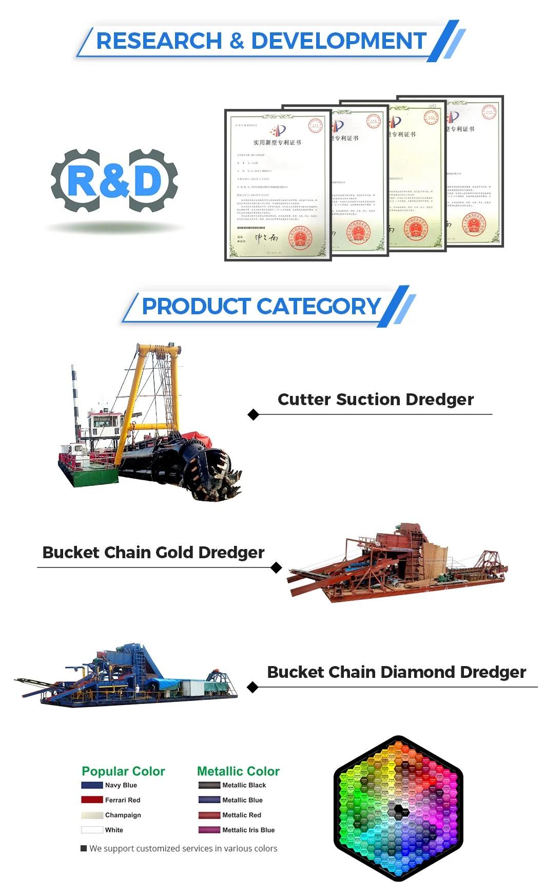 China Made 8 Inch Suction Sand Dredger for River and Lake Use