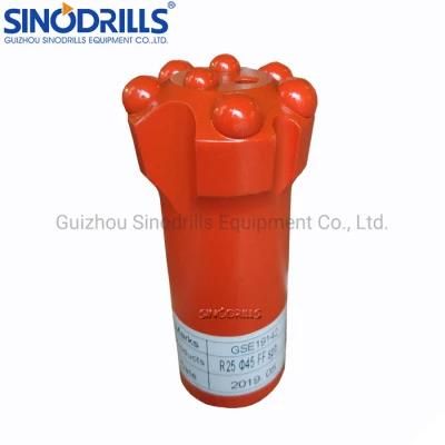 43mm R32 Drill Button Bit for Tunneling Mining