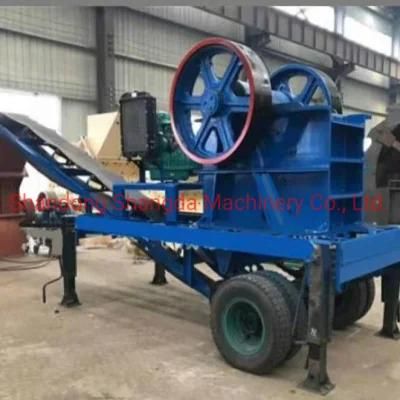 Mini/Small Mobile Jaw/Hammer Stone Crusher