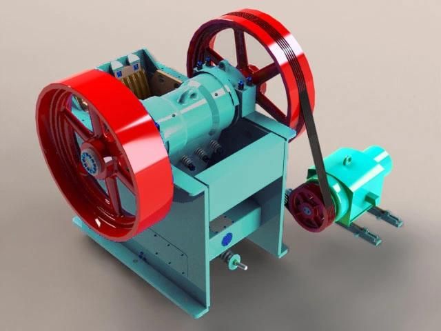 Shanbao Stone Jaw Crusher PEX1047 in Indonesia with High Quality and Stable Performance