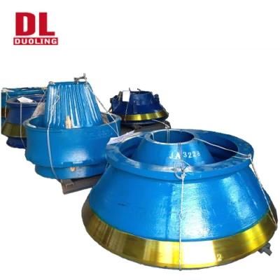 Casting High Manganese Liners Cone Crusher Wear Parts