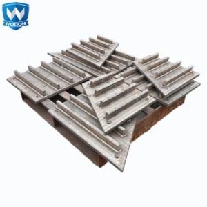 Chromium Carbide Overlay Hardfacing Abrasion Resistant Steel Chute Liner