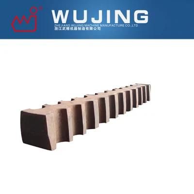 Manganese Wear Casting Parts Shredder Parts Grate