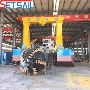 PLC Siemens Water Flow 5000m3 Diesel Engine Cutter Suction Dredger