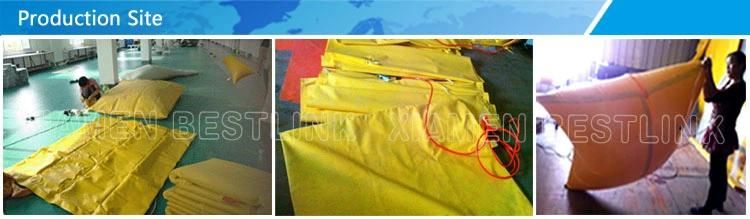 Durable Quarrying Marble Block Pushing Tools Polymer Air Bag