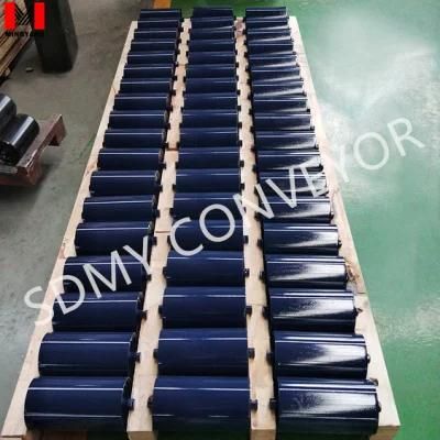 Conveyor Steel Carrier Roller Trough Roller with Multi Color