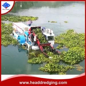 Head Dredging River Garbage Collection Trash Skimmer Boat