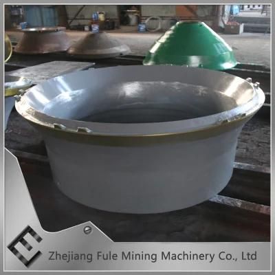 High Manganese Steel Parts Cone Crusher Bowl Liner