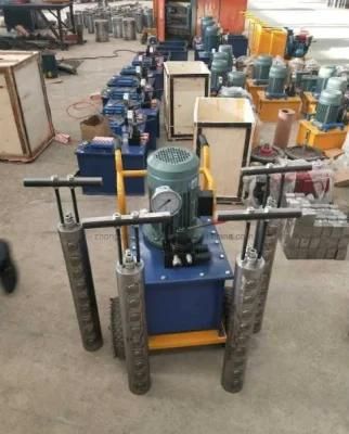 80-105mm Electric Diesel Power Hydraulic Rock Stone Splitter