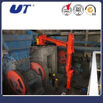 Mining Sites Application Stationary Hydraulic Rockbreaker Boom Systems