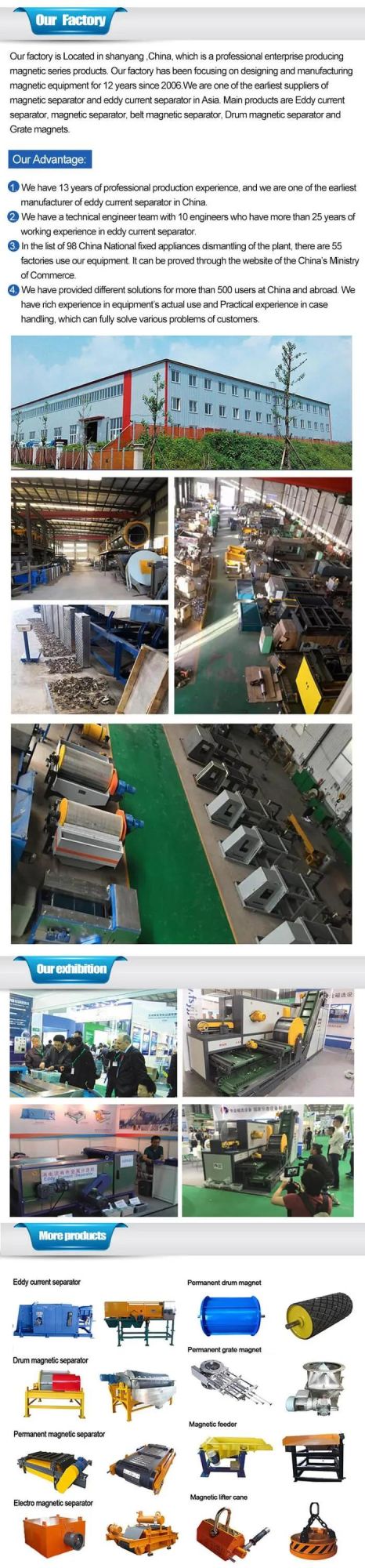 Aluminum Plastic Foil Waste Separation Machine, Eddy Current Separator Provider China Eddy Current Separator for Pet Recycling