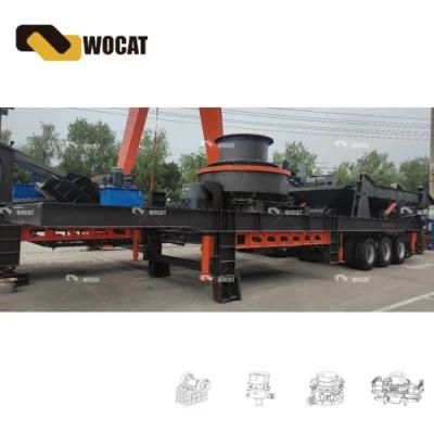 High Crushing Ratio Portable Sand Making Crusher Plant (S-V7611)