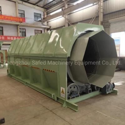 Old Waste Electronic Waste Eddy Current Separator Closed Shaftless Drum Screen Rotary Drum ...