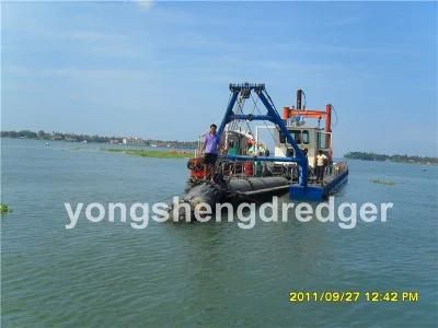 Portable Cutter Suction Dredger with Water Flow 500m3/H