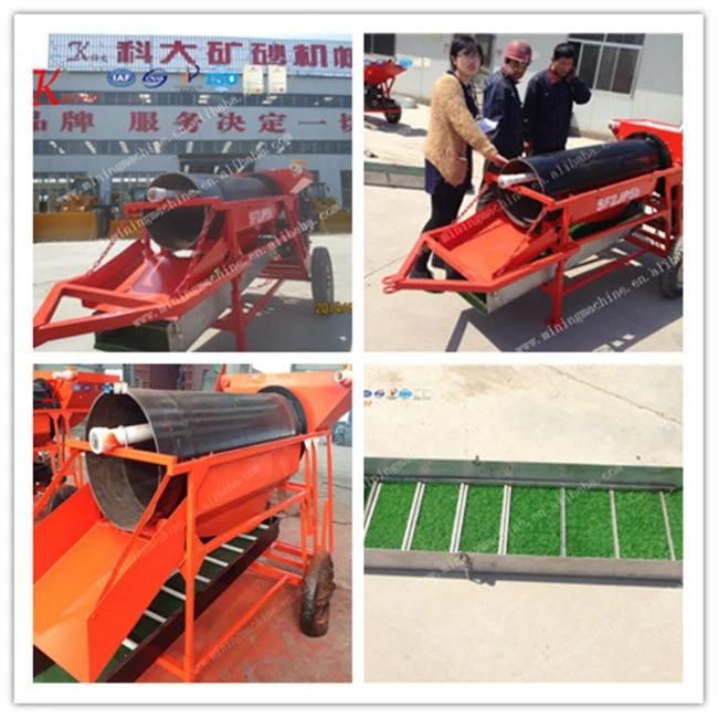 China Small Scale Placer Alluvial Gold Wash Plant for Sale