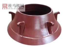 Manganese Bowl Liner Mantle for HP200 Cone Crusher Wear Parts