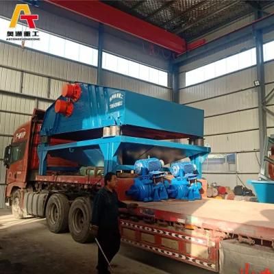 Sand Washing Plant for Sea Sand Desalination Using Screw &amp; Wheeled Sand Washer