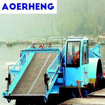 Realiable Perforance River Weed and Reed Harvester for Lake Hyacinth