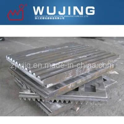 Jaw Plate Manganese Stee Parts Jaw Crusher Parts