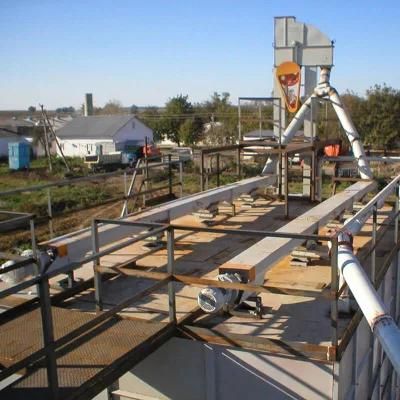 High Speed Stainless Steel 304 Inclined Screw Conveyor in Chemical Industry