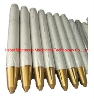 Flat Blunt Moil Cone Type Hydraulic Hammer Drill Rod Hydraulic Breaker Chisel for ...