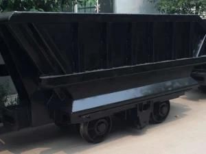 Underground Rail Wagon Bottom Side Dump 6 M&sup3; Mining Cart