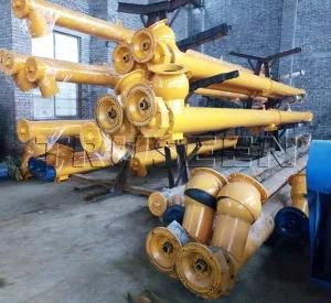 Concrete Mixing Plant Using 219mm Screw Conveyor