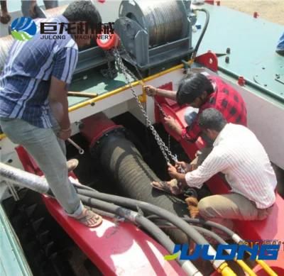 Julong- 18inch Cutter Suction Dredger for River Dredging in Thailand for Hot Sale