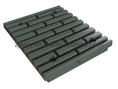 Stone Jaw Crusher Wear Resisitant Parts Fixed Swing Jaw Plate Liner