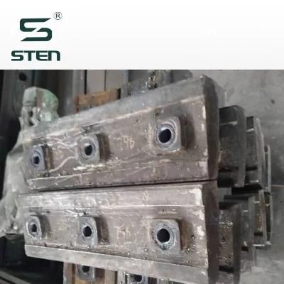 PF1210 /PF1214 Crusher Parts Scale Board Impact Plate Block