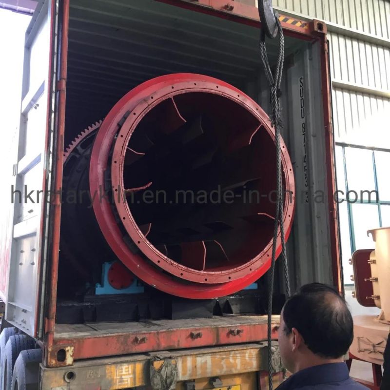Small Capacity Coal Slime Rotary Dryer Machine with Factory Price