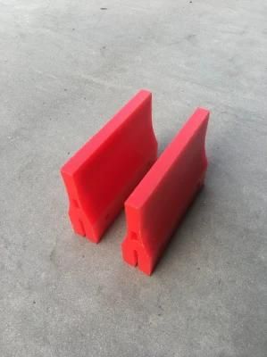 Secondary/Primary PU Polyurethane Blade Belt Scraper Cleaner for Belt Conveyor 182