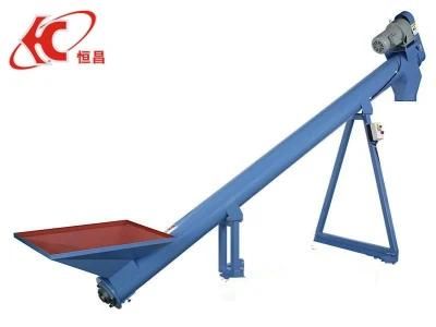 Flexible Sawdust Charcoal Coal Powder Small Screw Conveyor