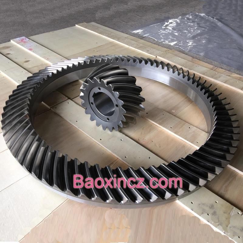 Crusher Machine Zerol Helical Gear (OD800)