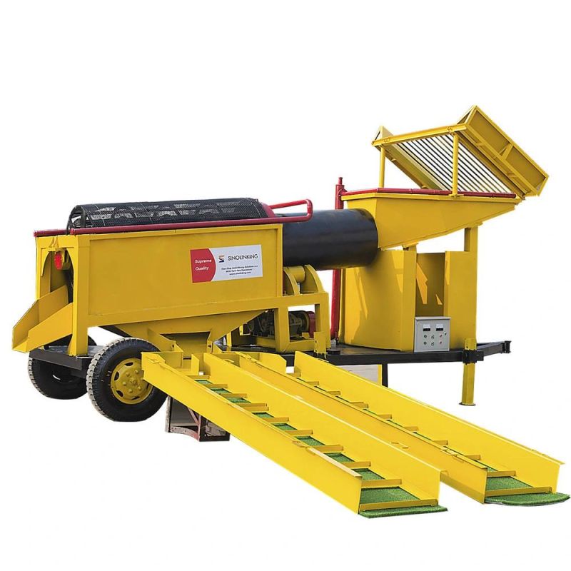 20 Ton Mobile Gold Mining Plant Machinery Gold Processing Plant